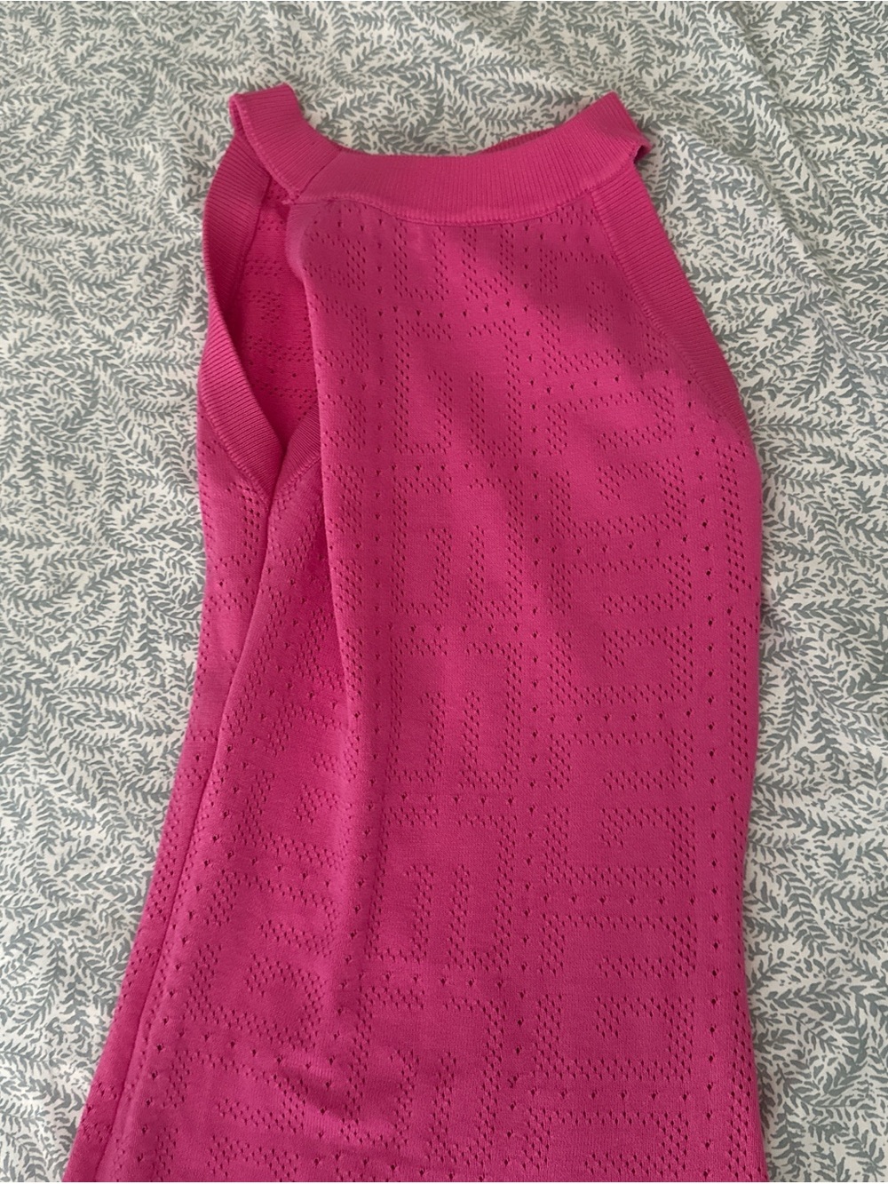Pink Patterned Dress - Picture 3 of 4